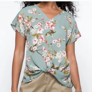 Beacon Allura Knot Green Garden Floral Sz Lg